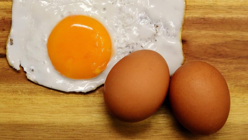 タンパク質を豊富に含む卵